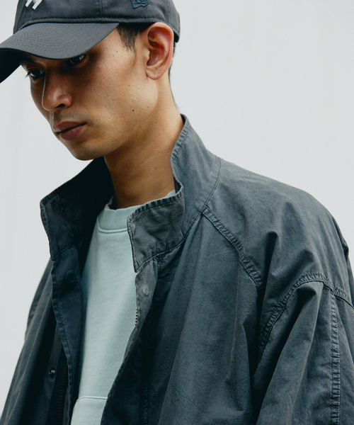 JOURNAL STANDARD（ジャーナルスタンダード）の「ショート モッズ ガーメント ダイ（モッズコート・メンズ・カーキ/チャコールグレー/オレンジ・MEDIUM/SMALL/LARGE）」の8枚目の写真