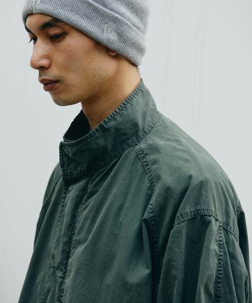 JOURNAL STANDARD（ジャーナルスタンダード）の「ショート モッズ ガーメント ダイ（モッズコート・メンズ・カーキ/チャコールグレー/オレンジ・MEDIUM/SMALL/LARGE）」の16枚目の写真