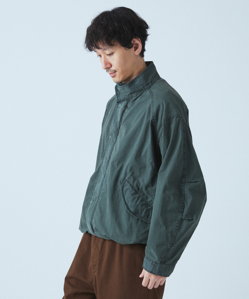 JOURNAL STANDARD（ジャーナルスタンダード）の「ショート モッズ ガーメント ダイ（モッズコート・メンズ・カーキ/チャコールグレー/オレンジ・MEDIUM/SMALL/LARGE）」の21枚目の写真