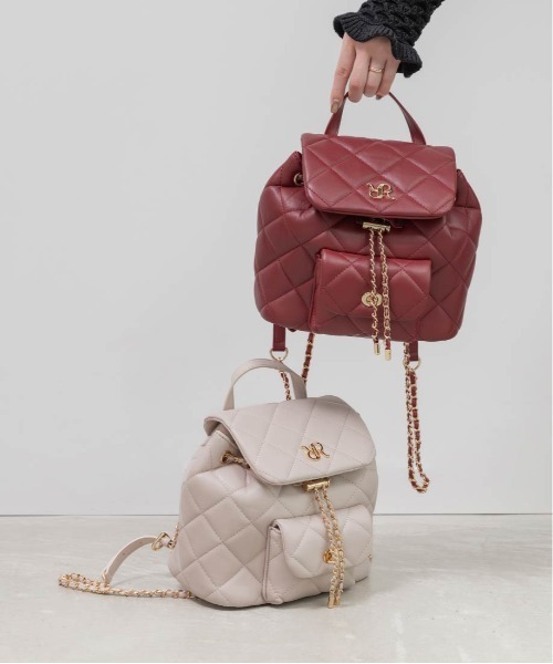 キルティングデザインリュックバッグ（バックパック/リュック）｜RANDA