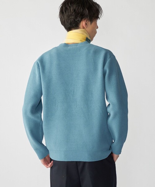 SHIPS（シップス）の「SHIPS:  〈手洗い可能〉 モール クルーネック ロングスリーブ（Tシャツ/カットソー・メンズ・ライトブルー/ベビーピンク/ライトグレー/ダークグレー・SMALL/MEDIUM/LARGE/X-LARGE）」の15枚目の写真