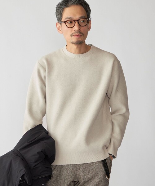 SHIPS（シップス）の「SHIPS:  〈手洗い可能〉 モール クルーネック ロングスリーブ（Tシャツ/カットソー・メンズ・ライトブルー/ベビーピンク/ライトグレー/ダークグレー・SMALL/MEDIUM/LARGE/X-LARGE）」の17枚目の写真