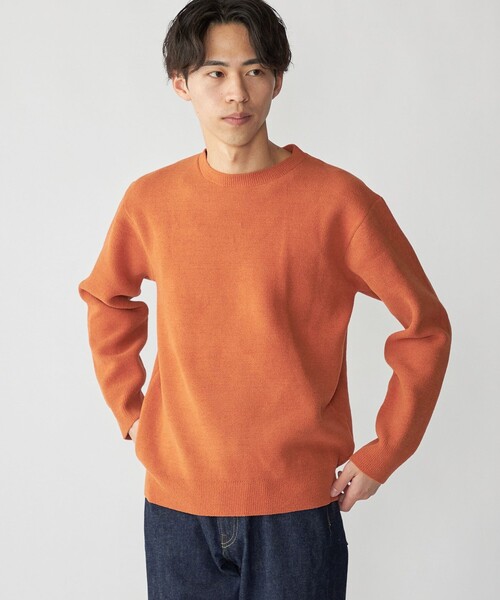 SHIPS（シップス）の「SHIPS:  〈手洗い可能〉 モール クルーネック ロングスリーブ（Tシャツ/カットソー・メンズ・ライトブルー/ベビーピンク/ライトグレー/ダークグレー・SMALL/MEDIUM/LARGE/X-LARGE）」の20枚目の写真