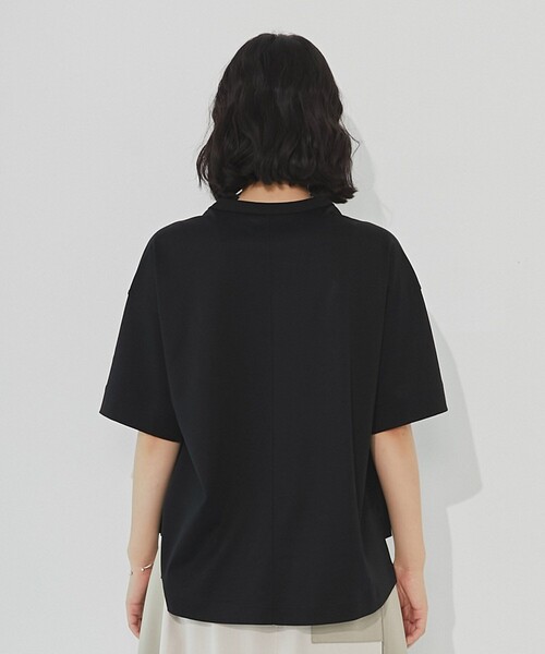 シルケットオーバーサイズTシャツ｜ウォッシャブル/半袖
