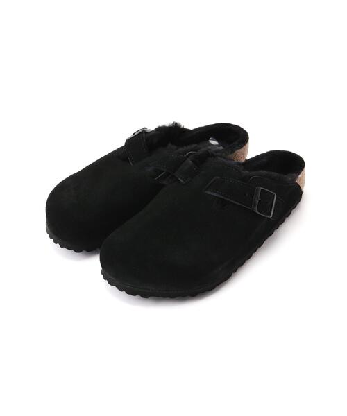 BIRKENSTOCK(ビルケンシュトック)の「BIRKENSTOCK/ビルケンシュトック/Boston Shearling/ナロー幅(サンダル・レディース・ブラック/ブラウン/ベージュ・36/37/38/39)」の1枚目の写真