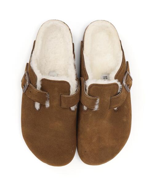 BIRKENSTOCK(ビルケンシュトック)の「BIRKENSTOCK/ビルケンシュトック/Boston Shearling/ナロー幅(サンダル・レディース・ブラック/ブラウン/ベージュ・36/37/38/39)」の9枚目の写真