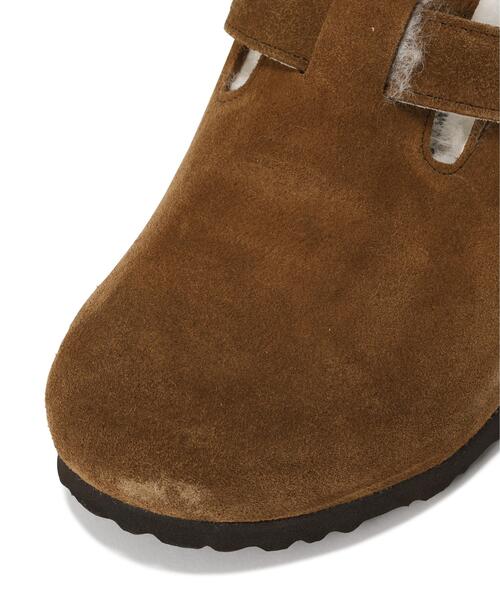 BIRKENSTOCK(ビルケンシュトック)の「BIRKENSTOCK/ビルケンシュトック/Boston Shearling/ナロー幅(サンダル・レディース・ブラック/ブラウン/ベージュ・36/37/38/39)」の6枚目の写真