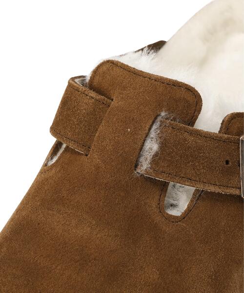 BIRKENSTOCK(ビルケンシュトック)の「BIRKENSTOCK/ビルケンシュトック/Boston Shearling/ナロー幅(サンダル・レディース・ブラック/ブラウン/ベージュ・36/37/38/39)」の5枚目の写真