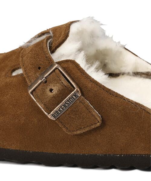 BIRKENSTOCK(ビルケンシュトック)の「BIRKENSTOCK/ビルケンシュトック/Boston Shearling/ナロー幅(サンダル・レディース・ブラック/ブラウン/ベージュ・36/37/38/39)」の4枚目の写真