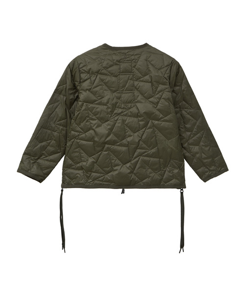 TAION(タイオン)の「【TAION】MILITARY STAR★ QUILTING JACKET(KIDS)(ダウンジャケット/コート・キッズ・ベージュ/オリーブ/ブラック・4/3/2)」の9枚目の写真