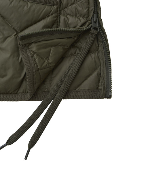 TAION(タイオン)の「【TAION】MILITARY STAR★ QUILTING JACKET(KIDS)(ダウンジャケット/コート・キッズ・ベージュ/オリーブ/ブラック・4/3/2)」の4枚目の写真