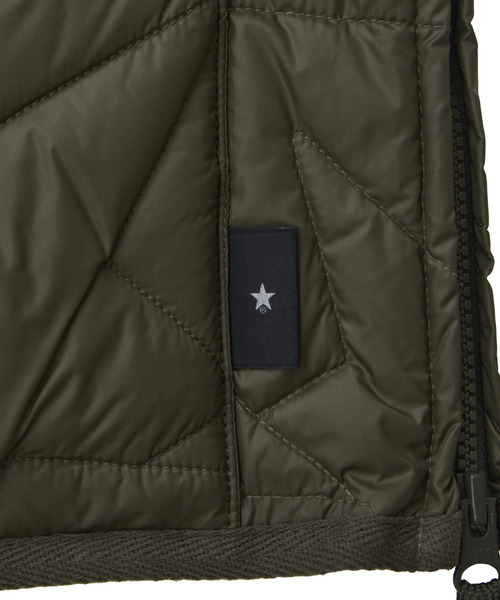 TAION(タイオン)の「【TAION】MILITARY STAR★ QUILTING JACKET(KIDS)(ダウンジャケット/コート・キッズ・ベージュ/オリーブ/ブラック・4/3/2)」の5枚目の写真