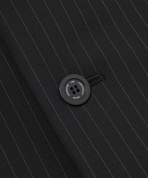 F/CE. （エフシーイー）の「F/CE. WATERPROOF POWER SHOULDER BLAZER / エフシーイー  ウォータープルーフ パワーショルダーブレザー（テーラードジャケット・メンズ・ストライプ/グレー/ブラック・SMALL/MEDIUM/LARGE）」の13枚目の写真