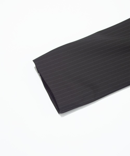 F/CE. （エフシーイー）の「F/CE. WATERPROOF POWER SHOULDER BLAZER / エフシーイー  ウォータープルーフ パワーショルダーブレザー（テーラードジャケット・メンズ・ストライプ/グレー/ブラック・SMALL/MEDIUM/LARGE）」の9枚目の写真