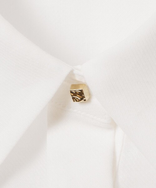 ANAYI（アナイ）の「ボイルタックシャツブラウス（シャツ/ブラウス・レディース・ホワイト/ライトブルー/ブラック・38/36）」の14枚目の写真