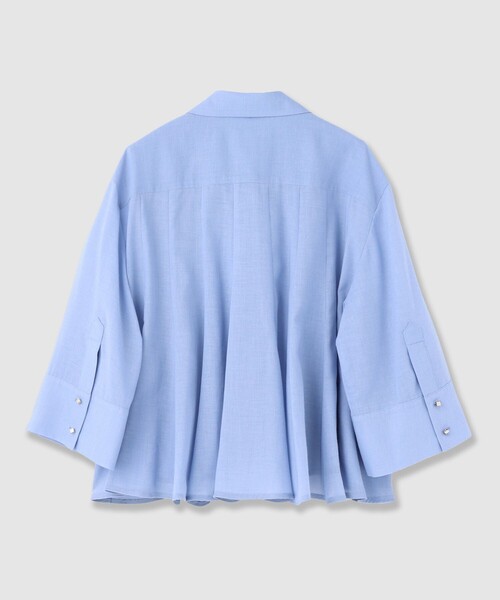 ANAYI（アナイ）の「ボイルタックシャツブラウス（シャツ/ブラウス・レディース・ホワイト/ライトブルー/ブラック・38/36）」の18枚目の写真