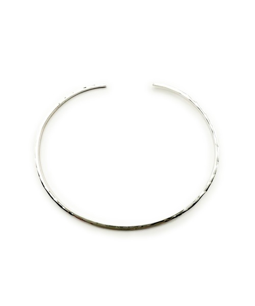 THEATER（シアター）の「THEATER シアター リングデザインクリッカーシルバーバングル 4mm 直径60mm（バングル/リストバンド・レディース・シルバー・FREE）」の6枚目の写真