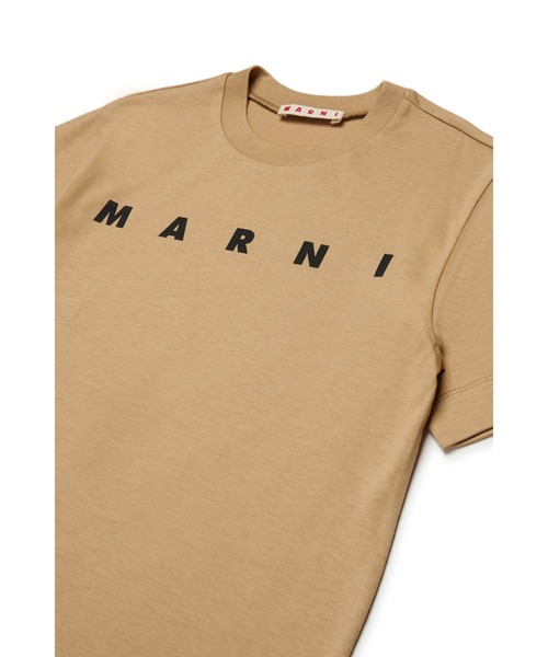 MARNI（マルニ）の「キッズ Tシャツ MARNI KID（Tシャツ/カットソー・キッズ・オフホワイト/ブラウン/ブルー/オレンジ/ブラック/ホワイト/スカイブルー・14Y/4Y/6Y/10Y/12Y/8Y）」の9枚目の写真