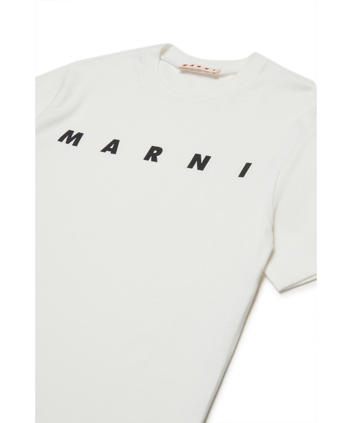 MARNI（マルニ）の「キッズ Tシャツ MARNI KID（Tシャツ/カットソー・キッズ・オフホワイト/ブラウン/ブルー/オレンジ/ブラック/ホワイト/スカイブルー・14Y/4Y/6Y/10Y/12Y/8Y）」の13枚目の写真