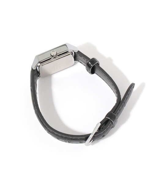 GLOBAL WORK(グローバルワーク)の「CASIO/スクエアローマ/一部店舗限定/495839(アナログ腕時計・レディース・ダークブラウン/ブラウン系その他7/ブラック・FREE)」の8枚目の写真