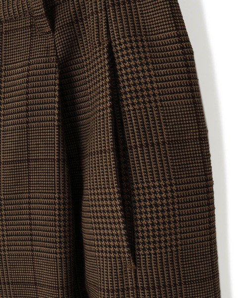 ADAM ET ROPE ツイストシームチェックワイドパンツ　36サイズ ツイストシームチェックワイドパンツ（その他パンツ）｜ADAM ET