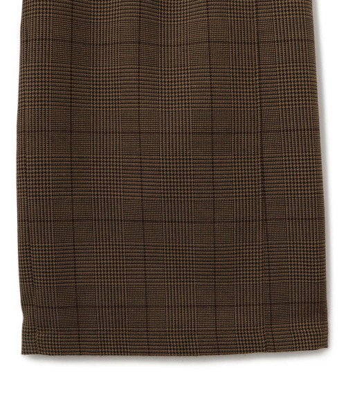 ADAM ET ROPE'(アダムエロペ)の「ツイストシームチェックワイドパンツ(その他パンツ・レディース・ブラウン系その他2・34/36/38)」の4枚目の写真