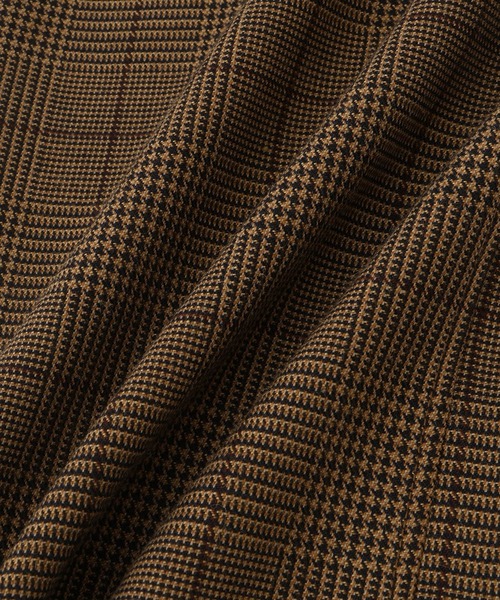 ADAM ET ROPE'(アダムエロペ)の「ツイストシームチェックワイドパンツ(その他パンツ・レディース・ブラウン系その他2・34/36/38)」の7枚目の写真