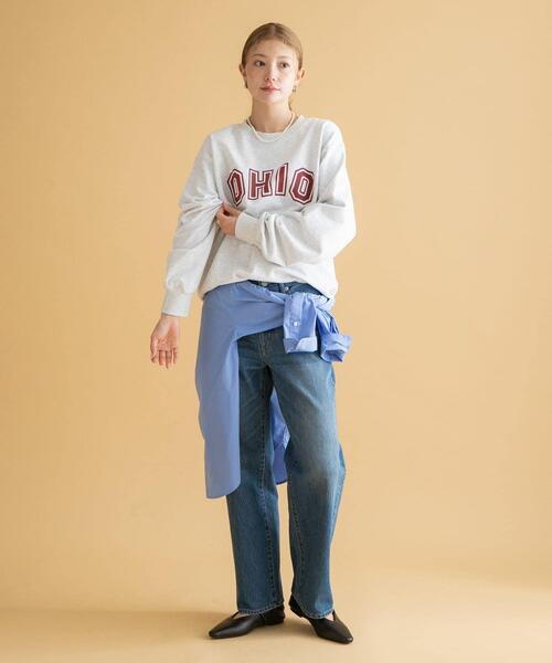 URBAN RESEARCH Sonny Label（アーバンリサーチサニーレーベル）の「USEDLIKEストレートデニム（デニムパンツ・レディース・グレー/インディゴブルー・34/36/38）」の7枚目の写真