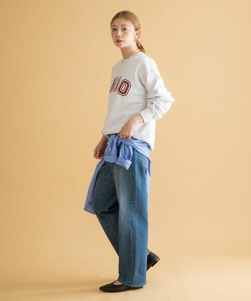 URBAN RESEARCH Sonny Label（アーバンリサーチサニーレーベル）の「USEDLIKEストレートデニム（デニムパンツ・レディース・グレー/インディゴブルー・34/36/38）」の8枚目の写真