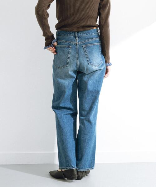 URBAN RESEARCH Sonny Label（アーバンリサーチサニーレーベル）の「USEDLIKEストレートデニム（デニムパンツ・レディース・グレー/インディゴブルー・34/36/38）」の12枚目の写真