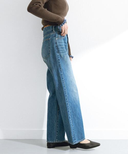 URBAN RESEARCH Sonny Label（アーバンリサーチサニーレーベル）の「USEDLIKEストレートデニム（デニムパンツ・レディース・グレー/インディゴブルー・34/36/38）」の13枚目の写真