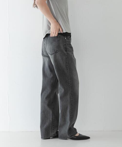 URBAN RESEARCH Sonny Label(アーバンリサーチサニーレーベル)の「USEDLIKEストレートデニム(デニムパンツ・レディース・グレー/インディゴブルー・34/36/38)」の17枚目の写真