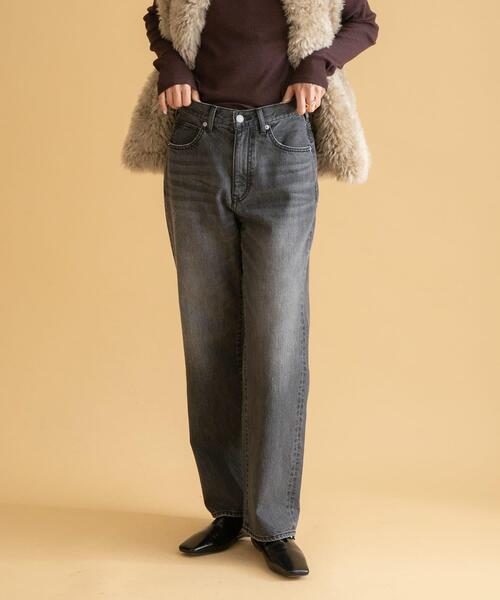 URBAN RESEARCH Sonny Label(アーバンリサーチサニーレーベル)の「USEDLIKEストレートデニム(デニムパンツ・レディース・グレー/インディゴブルー・34/36/38)」の22枚目の写真