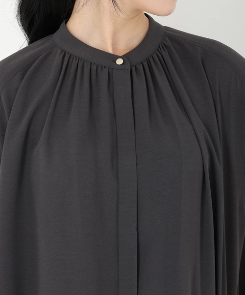 STRAWBERRY-FIELDS（ストロベリーフィールズ）の「２ＷＡＹジョーゼット＿ジョーゼットブラウス　シャツ・ブラウス（シャツ/ブラウス・レディース・ピンク系その他/ダークグレー/ライトグレー・2）」の12枚目の写真