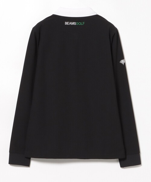 BEAMS GOLF(ビームスゴルフ)の「ORANGE LABEL / クレリック ロングスリーブ シャツ(吸水速乾・UVカット)(ポロシャツ・レディース・ホワイト/ブラック・SMALL/MEDIUM/LARGE)」の22枚目の写真