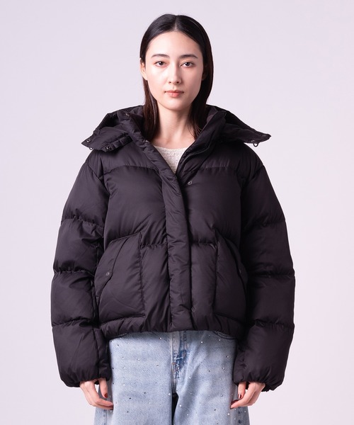 Levi's（リーバイス）の「Levi's/リーバイス ウエスタンショートバブルパファージャケット（ダウンジャケット/コート・レディース・ブラック・M/S/XS）」の19枚目の写真