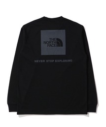 THE NORTH FACE L/S Back Square Logo Tee ロングスリーブバックスクエアロゴティー メンズ 長袖Tシャツ
