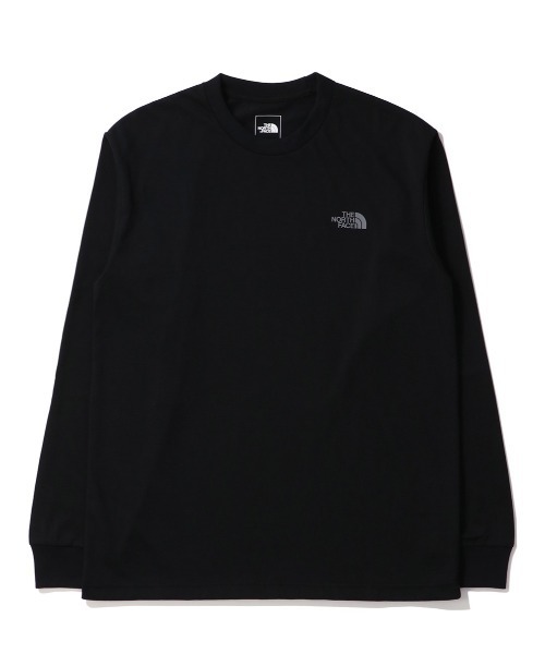 THE NORTH FACE(ザノースフェイス)の「THE NORTH FACE L/S Back Square Logo Tee ロングスリーブバックスクエアロゴティー メンズ 長袖Tシャツ(Tシャツ/カットソー・メンズ・ホワイト系その他/ブラック系その他/ブラック×ホワイト・MEDIUM/SMALL/LARGE/X-LARGE/X-SMALL)」の10枚目の写真