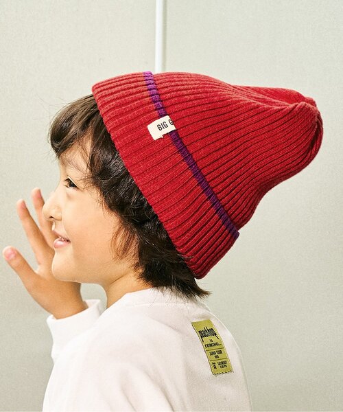 F.O.KIDS（エフオーキッズ）の「ニットキャップ（ニットキャップ/ビーニー・キッズ・ブラック/アイボリー/グレー/グリーン/レッド・48/50/54/58）」の5枚目の写真