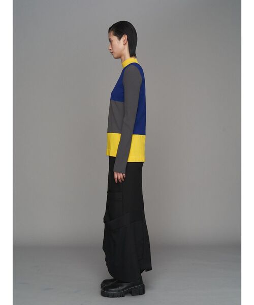 UN3D.（アンスリード）の「INSERT DESIGN SK / インサートデザインスカート（スカート・レディース・ブラック・38/36）」の3枚目の写真