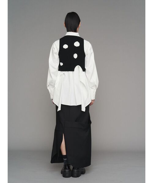 UN3D.（アンスリード）の「INSERT DESIGN SK / インサートデザインスカート（スカート・レディース・ブラック・38/36）」の10枚目の写真