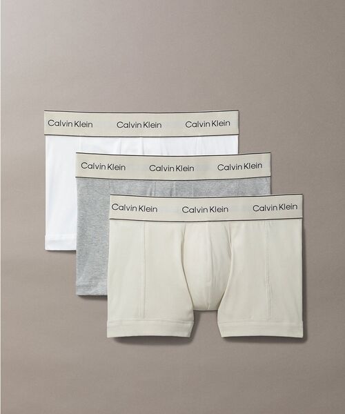3枚パック ボクサーパンツ（ボクサーパンツ）｜Calvin Klein（カルバン