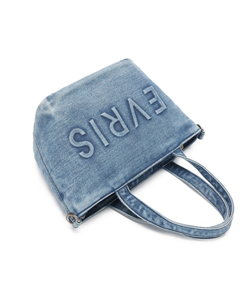 EVRIS(エヴリス)の「【EVRIS/エブリス】ロゴエンボス ミニトートバッグ(トートバッグ・レディース・ブラック/ワンウォッシュ・FREE)」の16枚目の写真