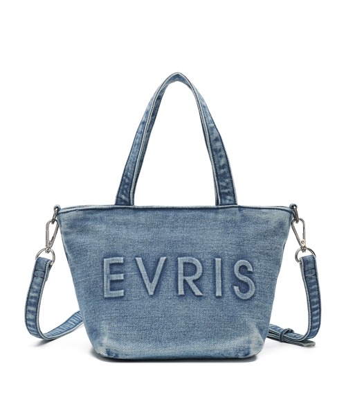 EVRIS(エヴリス)の「【EVRIS/エブリス】ロゴエンボス ミニトートバッグ(トートバッグ・レディース・ブラック/ワンウォッシュ・FREE)」の14枚目の写真