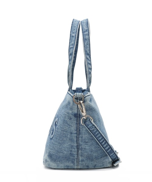 EVRIS(エヴリス)の「【EVRIS/エブリス】ロゴエンボス ミニトートバッグ(トートバッグ・レディース・ブラック/ワンウォッシュ・FREE)」の11枚目の写真