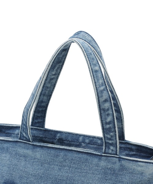 EVRIS(エヴリス)の「【EVRIS/エブリス】ロゴエンボス ミニトートバッグ(トートバッグ・レディース・ブラック/ワンウォッシュ・FREE)」の9枚目の写真