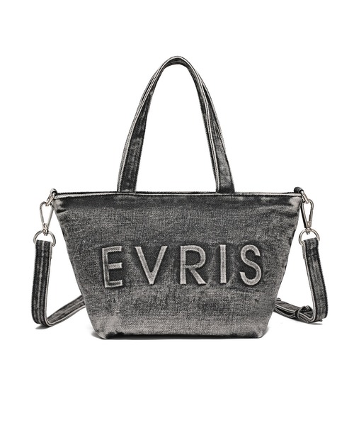 EVRIS(エヴリス)の「【EVRIS/エブリス】ロゴエンボス ミニトートバッグ(トートバッグ・レディース・ブラック/ワンウォッシュ・FREE)」の19枚目の写真