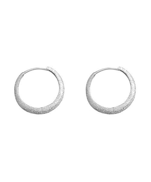 Coo+i(クーイ)の「シルバーフープピアス(ピアス(両耳用)・レディース・シルバー・FREE)」の10枚目の写真
