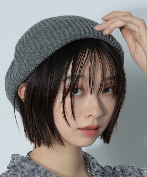 セール】ニットベレー（ハンチング/ベレー帽）｜PAGEBOY（ページ