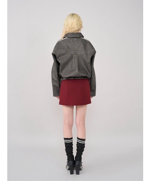 セール】ラインレザーオーバージャケット（その他アウター）｜Darich